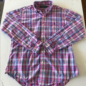 Ralph Lauren long sleeve casual button down Large